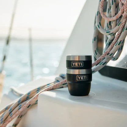Yeti Rambler 4oz Espresso 2 Pack Stackable Cups - Black