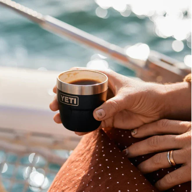 Yeti Rambler 4oz Espresso 2 Pack Stackable Cups - Black
