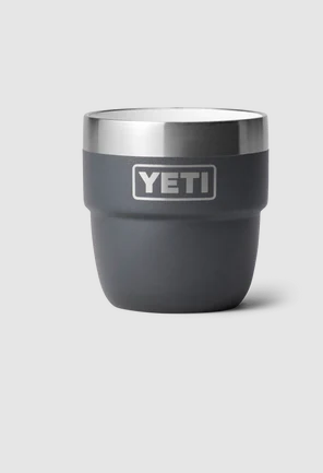 Yeti Rambler 4oz Espresso 2 Pack Stackable Cups - Charcoal