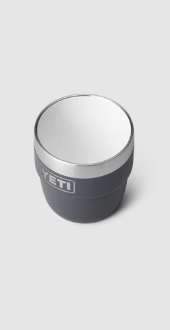 Yeti Rambler 4oz Espresso 2 Pack Stackable Cups - Charcoal