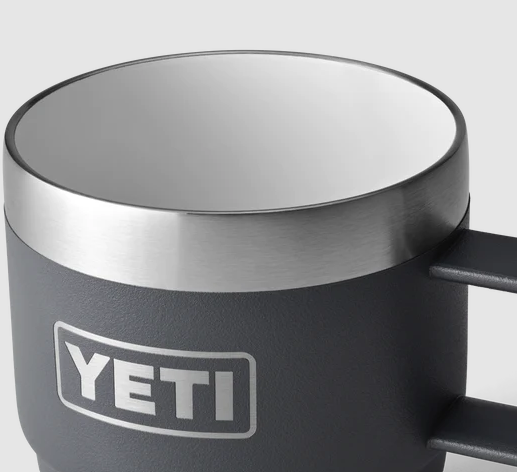 Yeti Rambler 6oz Espresso 2 Pack Stackable Cups - Charcoal