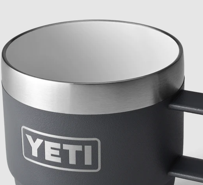 Yeti Rambler 6oz Espresso 2 Pack Stackable Cups - Charcoal