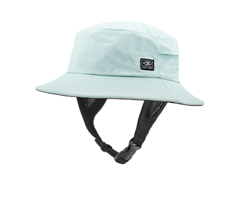 Ocean and Earth Bingin Soft Peak Kids Surf Hat - Aqua