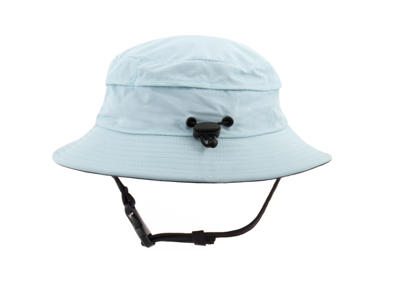 Ocean and Earth Bingin Soft Peak Kids Surf Hat - Aqua