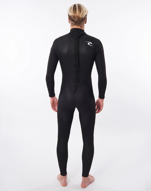 Rip Curl Freelite 5/3mm Men's Back Zip Winter Wetsuit 2024 - Black