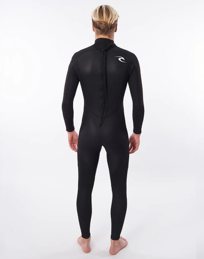 Rip Curl Freelite 5/3mm Men's Back Zip Winter Wetsuit 2024 - Black
