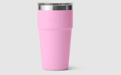 Yeti Rambler 16oz Pint Cup with Magslider Lid - Power Pink