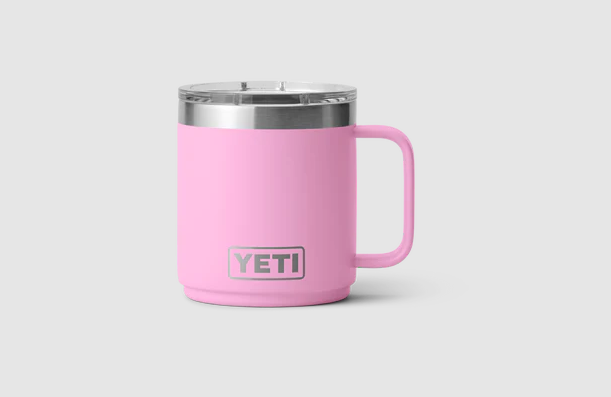 Yeti Rambler 10oz (296ml) Mug with MagSlider Lid - Power Pink