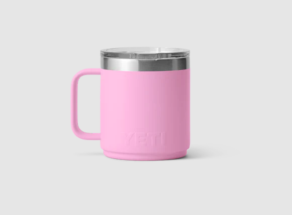 Yeti Rambler 10oz (296ml) Mug with MagSlider Lid - Power Pink