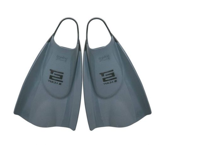 Hydro Tech 2 Soft Swimfins - Gun Grey