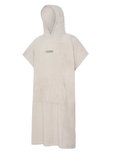 FCS Junior Changing Towel Poncho - Warm Grey
