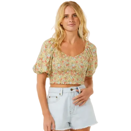 Rip Curl Sea Of Dreams Womens Top - Multi Coloured
