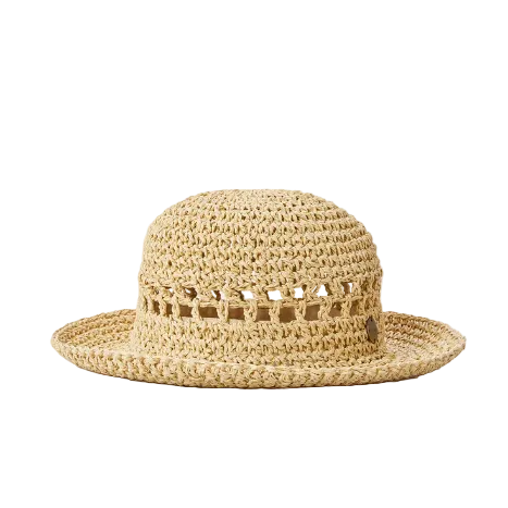 Rip Curl Essentials Crochet Women's Bucket Hat - Natural