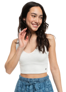 Roxy Please Come Back Tank Top - Snow White