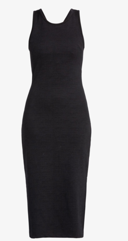 Roxy Good Keepsake Women's Midi Dress - Anthracite