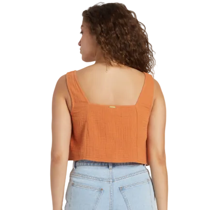 Billabong Open Skies Women's Woven Top - Toffee