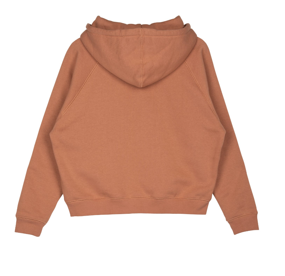 Santa Cruz Sage Strip Women's Hoodie - Front Clay