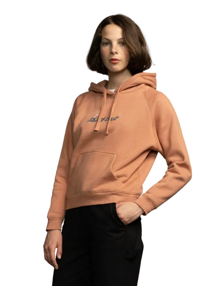 Santa Cruz Sage Strip Women's Hoodie - Front Clay