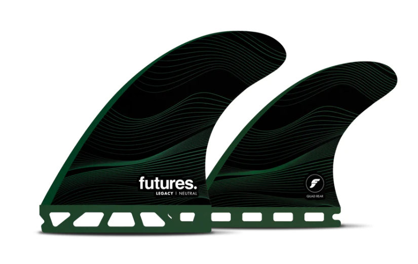 Futures Legacy F8 Quad Fins - Green