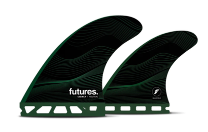 Futures Legacy F8 Quad Fins - Green