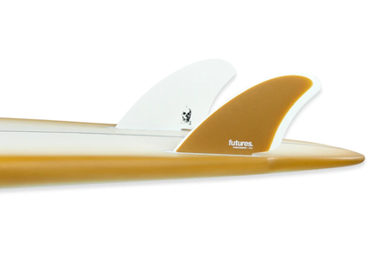 Futures Christenson Keel Fins - Brown/White