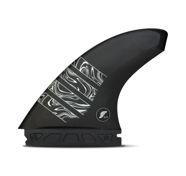 Futures Alpha Vector 3/2 Large Fins - Carbon/Silver