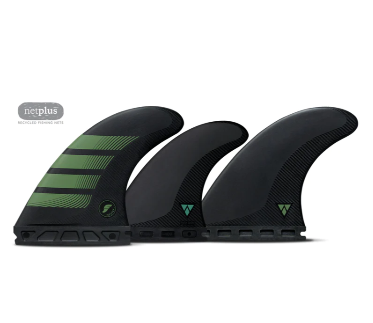 Future F8 Alpha Large 5-Fin - Carbon/Olive