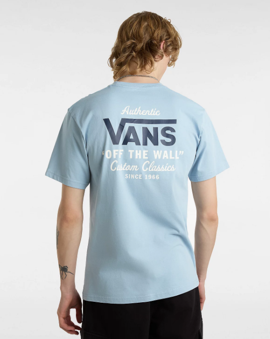 Vans Holder ST Classic Mens T-Shirt - Dusty Blue