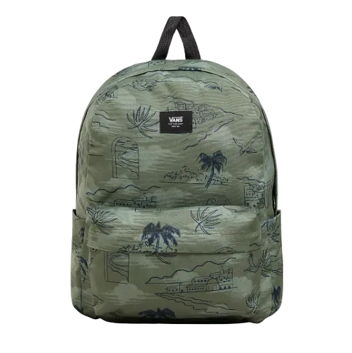 Vans Old Skool Mens Backpack - Olivine