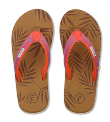 Foamlife Harts Women's Flip-Flops - Latte Brown