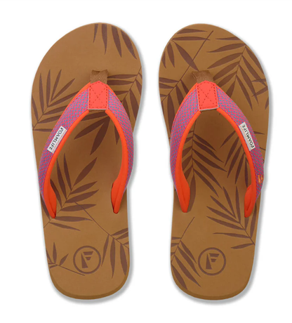 Foamlife Harts Women's Flip-Flops - Latte Brown