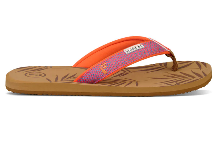 Foamlife Harts Women's Flip-Flops - Latte Brown