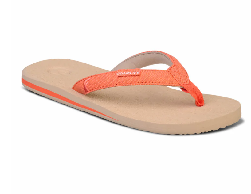 Foamlife Sully Womens Slip Slops - Sand