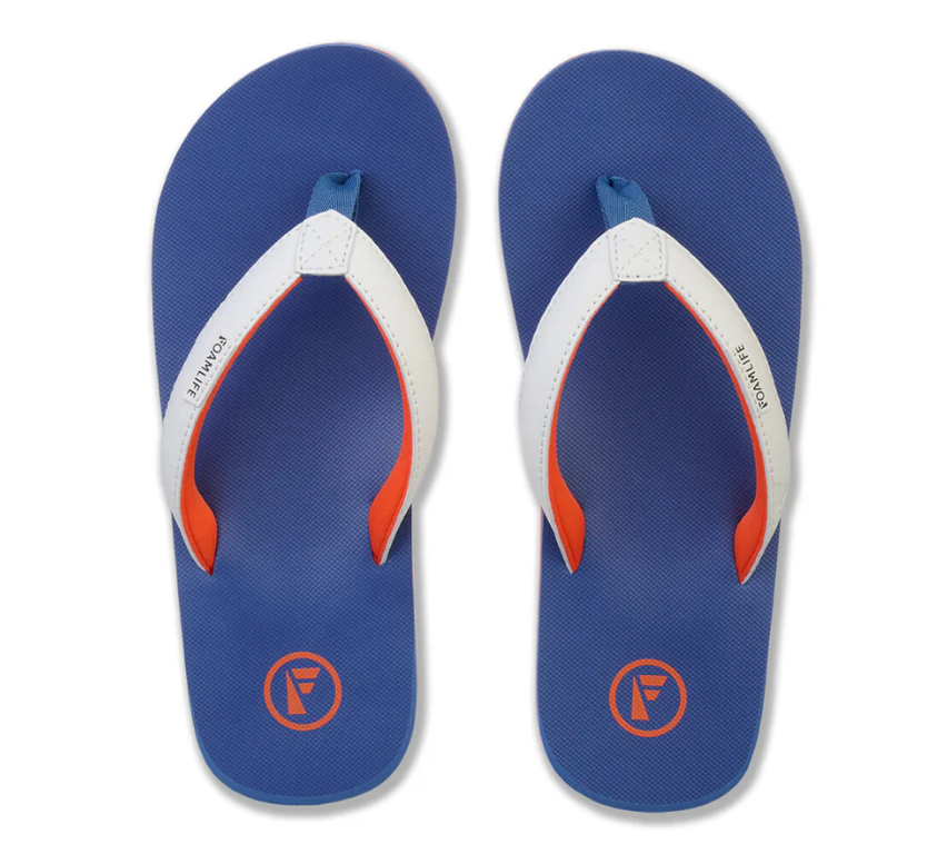 Foamlife Traa Women's Flip-Flops - Stone Blue