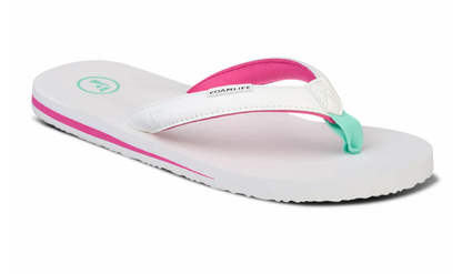 Foamlife Traa Womens Flip Flops - White