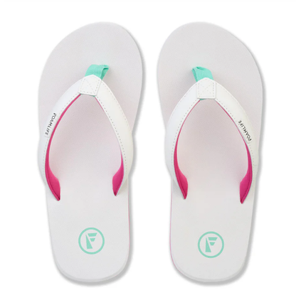 Foamlife Traa Women's Flip-Flops - White