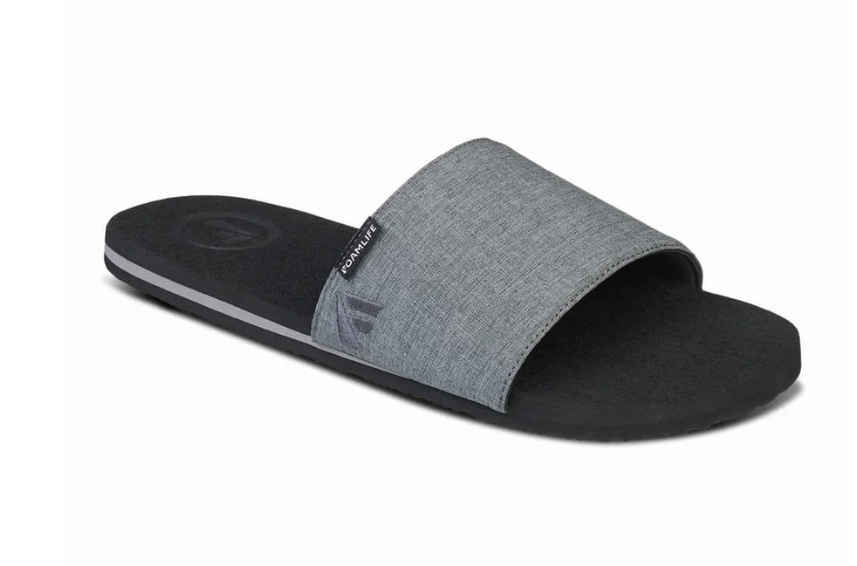 Foamlife Sharrp Mens Slide Sandles - Black