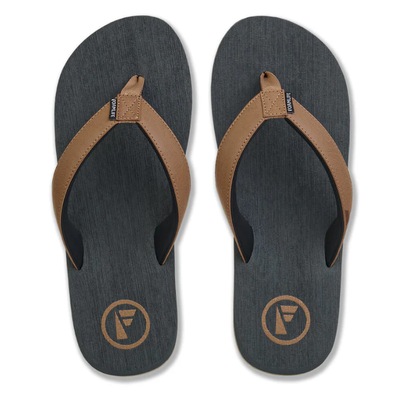 Foamlife Seales Earth Men's Flip-Flops - Slate Grey