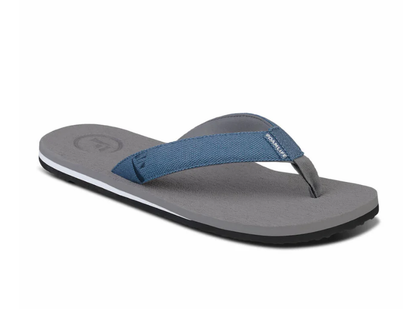 Foamlife Sully Mens Flip Flops - Stone Grey