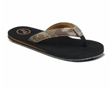 Foamlife Pampa Artist Series Mens Flip Flops - Black