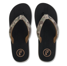 Foamlife Pampa Artist Series Men's Flip-Flops - Black