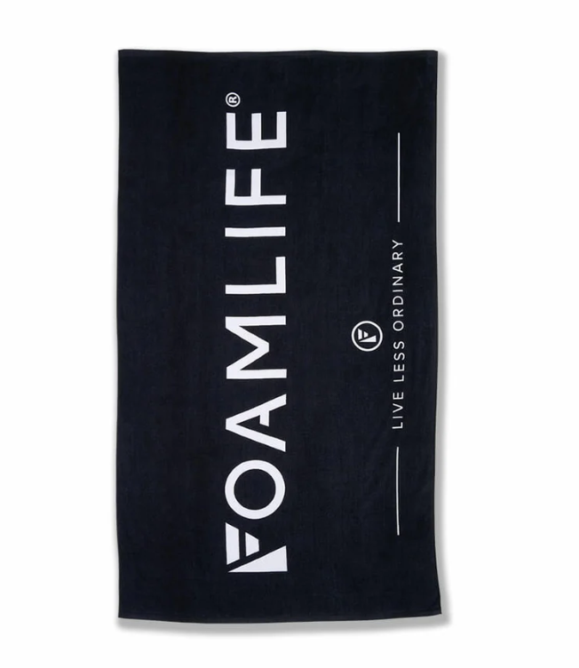 Foamlife Tarlan Towel - Black
