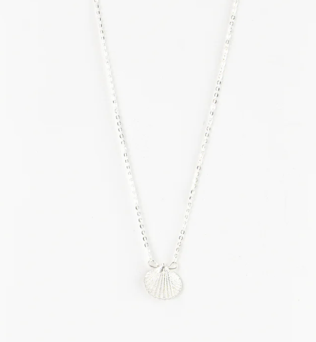 Pineapple Island Asri Seashell Necklace - Silver