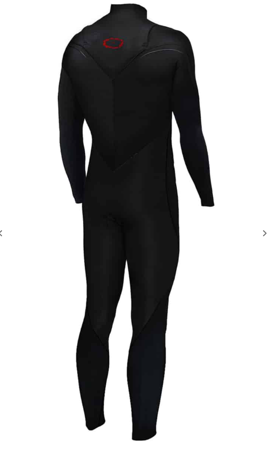 Zion Ando Vault 4/3mm Men's Chest Zip Wetsuit 2024 - Black