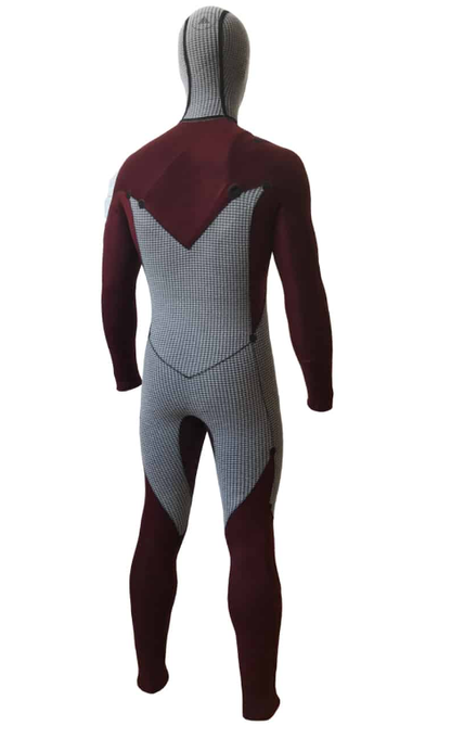 Zion YETI 6/5/4mm Men's Winter Hooded Wetsuit 2025 - Black