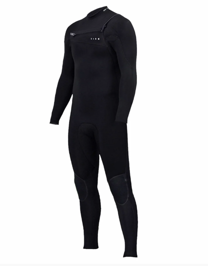 Zion Wesley 5/4/3mm Mens Chest Zip Winter Wetsuit - Black