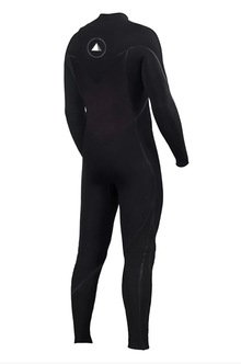 Zion Yeti 3/2.5mm Men's Chest Zip Summer Wetsuit - Black