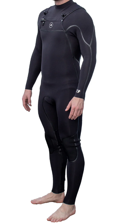 Zion Yeti 3/2.5mm Men's Chest Zip Summer Wetsuit - Black