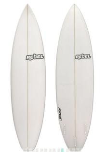 Rebel AP100 Squash Tail Shortboard - White