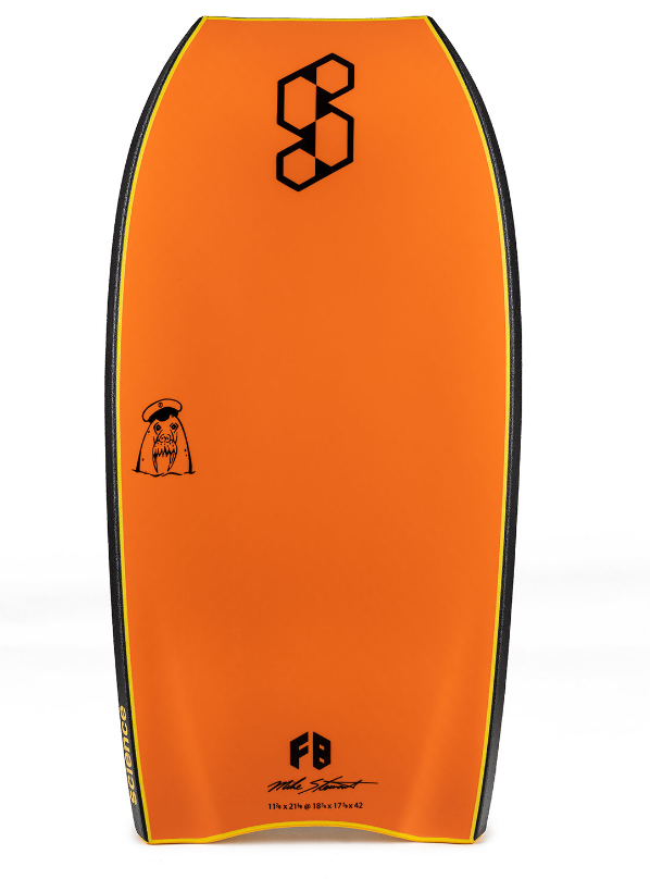 Science Sub Zero Crescent Tail Bodyboard - Black